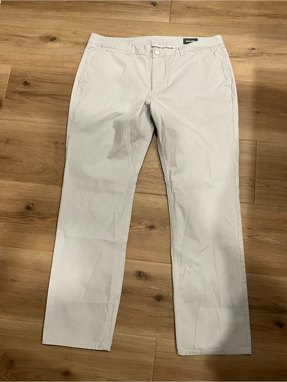 Bonobos Light Gray Men's Chino Pants